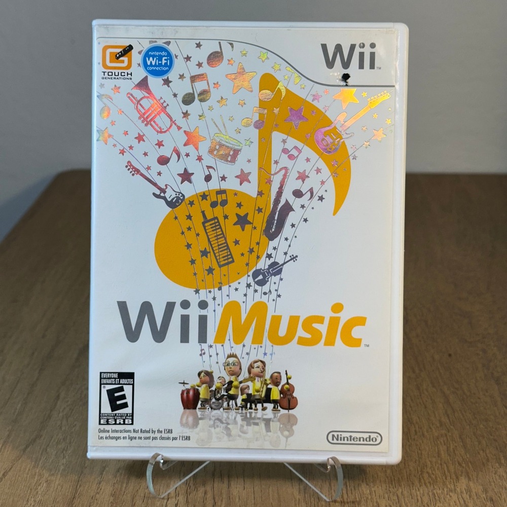 Wii Music Nintendo Wii CIB Complete Tested Authentic 2008 Rhythm Game